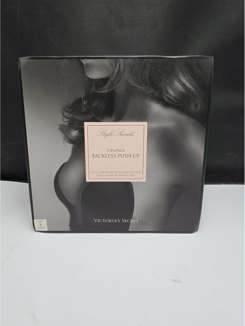 Victoria's Secret Style Secrets U-Plunge Backless Push-Up Bra Nude Size B
